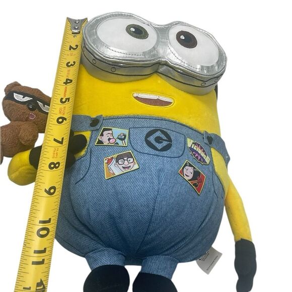 Universal Studios Park Despicable Me Minion Villain-con International Bob Plush - Picture 8 of 12